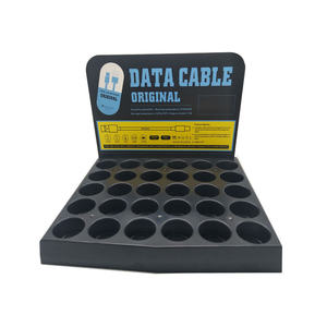 Boîte de présentation en carton ondulé personnalisée au détail pour magasin de collations et de noix support de sac en papier promotionnel - Product Image 6