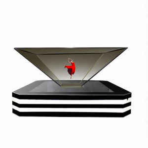Boîte d'affichage <span class=keywords><strong>holographique</strong></span> 3d personnalisée, <span class=keywords><strong>pyramide</strong></span>, affichage <span class=keywords><strong>holographique</strong></span>, vitrine d'affichage <span class=keywords><strong>holographique</strong></span>, verre trempé, 270 degrés, 3d - Product Image 5