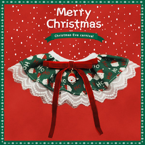 Groothandel Gevulde Vakantie Kerstkleding Accessoires Bandana Slabbetjes Voor Honden En Katten - Product Image 3