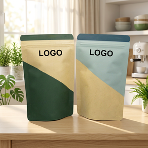 Bolsa Biodegradable Personalizada con Cierre Hermético a Prueba de Olores, de Grado Alimenticio, para Envasado de Café, Directo de Fábrica, OEM, ODM - Product Image 2