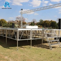Plataforma de aluminio de alta calidad, plataforma de escenario, para la venta