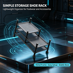 Multi‑Tier Simple <b>Shoe</b> Rack Freestanding <b>Shoe</b> <b>Storage</b> Shelf For <b>Entryway</b> Hallway Home Organization - Product Image 6