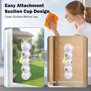 CHUUYU PET nueva forma de gusano inteligente movimiento gato juguete interactivo gato cola juguete móvil con ventosa inteligente gato cola esponjosa juguete - Product Image 3