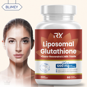 Cápsulas de Glutatión Liposomal Personalizadas 1200mg, el Mejor Blanqueador de Piel con Cardo Mariano - Product Image 1