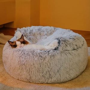 Modern Eco-Friendly Waterproof Washable Plush Winter Pet Sofa Bed for Dogs and <b>Cats</b> with Polyester Material and Removable Cover - Product Image 5