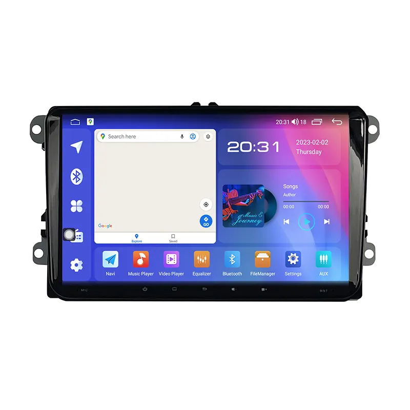 Android 10.1 9inch Car Autoradio Radio Stereo Navigation Multimedia DVD player for Vw VolksWagen golf skoda