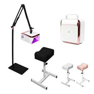 Nouvelle lampe UV LED rechargeable pour pédicure, avec support et repose-pieds, pour usage en salon - Product Image 2