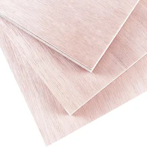Bintangor/Okoume Commercial Plywood Sheet for Furniture and Decoration