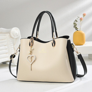 Fashionable Shopceo New Style Women's Bags PU Leather Messenger Bag <b>One</b>-Shoulder Diagonal Embroidery Handbag - Product Image 4