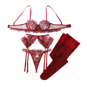 Intimo intimo intimo completo intimo intimo intimo intimo <span class=keywords><strong>femminile</strong></span> puro pizzo floreale Premium - Product Image 5