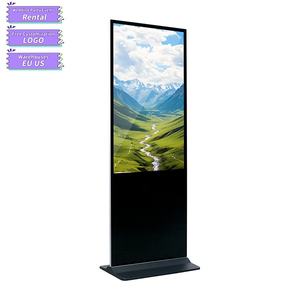 หน้าจอ LCD แบบตั้งอิสระสีเต็มรูปแบบขนาด43/49/55นิ้วสำหรับการโฆษณาและระบบการจัดการคิว - Product Image 2