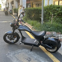 Nouveau scooter électrique Citycoco à pneus larges EEC COC MH3