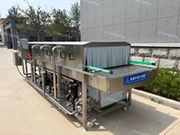 Qiangda Elektrische Commerciële Plc-Gestuurde Fruitgroenten-Blancheermachine Omvat Pompreiniger Voor Aardappeltomatenhotels