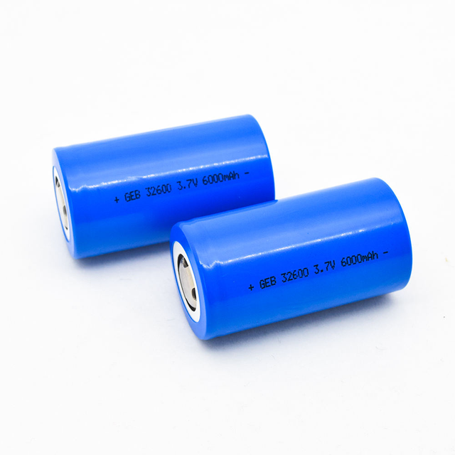 High Capacity 32600 3.7V NCM ICR Rechargeable Battery Cell 6000mAh Lithium Ion Battery for Power Tool/Flashlight