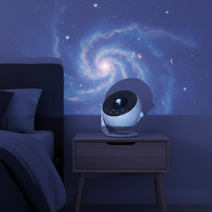 13 Films Galaxy <b>Star</b> Projector Light with Remote Control BT Speaker, 360° Rotating <b>LED</b> Night Lamp for Home - Product Image 2
