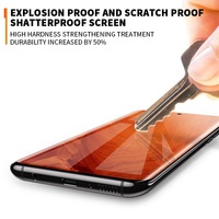 Film de protection d'écran en hydrogel TPH de qualité AAA, souple, à couverture intégrale, surface nano incurvée, pour téléphone portable, prix de gros