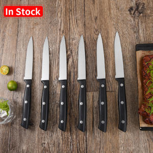 Yangjiang Directly Western Tablewate 6 PCS Juego de cuchillos para carne con hoja de borde dentado para restaurante Steakhouse - Product Image 2