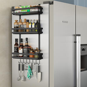 Hosor – support magnétique en métal pour réfrigérateur, organisateur multifonctionnel mural de grande taille pour le rangement de la cuisine - Product Image 1