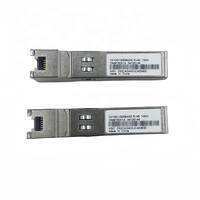 Módulo SFP de Cobre de Alta Calidad 1.25G 30m/100m, Transceptor de Fibra Óptica para Red Inalámbrica LAN RJ45 10/100/1000 Base, Alimentación CC 12V