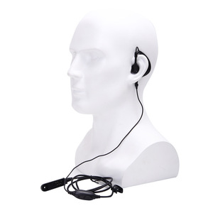 Walkie Talkie Earphone Waterproof Headset With Pinhole <b>Microphone</b> For Radio Communication Devices - Product Image 1
