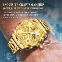 Luxuriöse Herren-Edelstahluhr Männliche Armbanduhr 3BAR Wasserdicht Quarzwerk 42mm Leuchtende Zeiger Armbanduhren