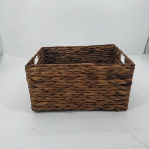 Cesta de almacenamiento de jacinto de agua con mango, Juego de 4 - Product Image 5
