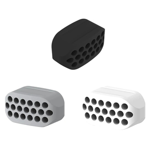 Appareil d'exercice de la mâchoire en silicone, tonificateur facial et boule de fitness pour la mâchoire, équipement de tonification du cou, outil de beauté du visage, appareil d'exercice pour le double menton - Product Image 1
