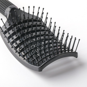 Pork Rib Shaped Comb, airbag Comb, High Skull Top <b>Fluffy</b> Mosquito Coil, Large Curved Comb, Hollow air <b>Cushion</b> Massage Comb - Product Image 6