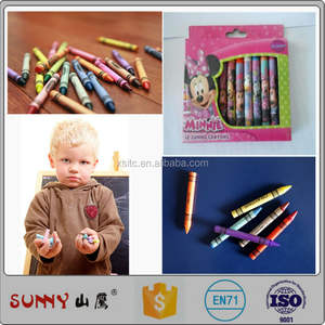 Оптовая продажа, дешевые восковые мелки для школьных классов, набор цветов в пластиковой коробке, идеально подходит для студентов и художественных проектов - Product Image 5