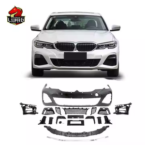 Phụ tùng ô tô PP chất liệu MT phong cách body Kit cho BMW 3 Series G20 G28 <span class=keywords><strong>Pre</strong></span> Facelift xe bumpers bên váy 2018-2022 - Product Image 2