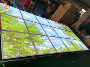 Sunlamps 600x600 Siêu Sáng Bầu Trời Ánh Sáng LED Trần Bảng Điều Chỉnh 36W 40W 48W Vuông Hiện Đại Bảo Vệ Mắt Tự Nhiên 40W LED Bảng Điều Chỉnh Ánh Sáng - Product Image 2