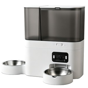 Smart Feed & Water Combo - Auto <b>Timer</b> Cat Supplies New - Product Image 1