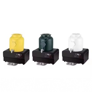 Ceramic <b>Drink</b> <b>Dispenser</b> 5L 10L Insulated Cool Commercial Grade Countertop Round Shape - Product Image 4