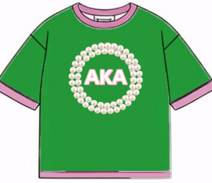 Manufacturer Customized AKA Embroidery Tee Pearl Women's <strong>T</strong>-<strong>shirt</strong> Pretty <strong>Wednesday</strong> - Product Image 1