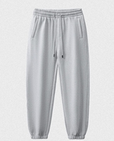 Blanks Sublimation Pantalon de survêtement grande taille pour hommes Pantalon de jogging avec logo brodé personnalisé pour hommes