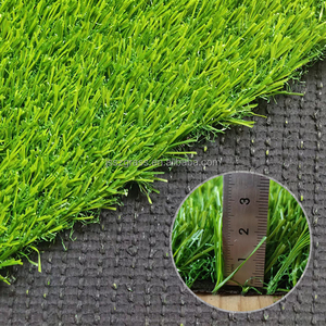 Thiết kế đặc biệt 25 mét <span class=keywords><strong>PE</strong></span> chất liệu nhân tạo tổng hợp Turf thảm cỏ/phòng tập thể dục tập thể dục cầu lông vườn sử dụng màu xanh lá cây cỏ giả - Product Image 4