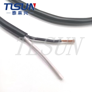 Câble d'alimentation standard américain UL SJTOW 2X14AWG - <span class=keywords><strong>Gaine</strong></span> extérieure résistante à l'huile et fil résistant à l'humidité - Product Image 3