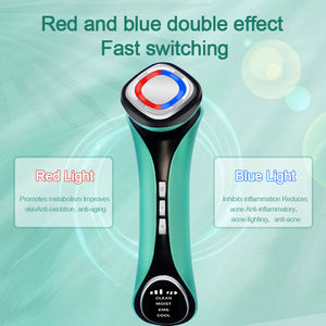 Appareil de beauté pour le visage, anti-âge, anti-rides, resserrement des pores, massage, rajeunissement de la peau, ionique, chaud et froid - Product Image 3