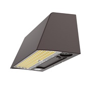Applique murale ETL pour télécommande, dimmable, étanche, avec photocellule et détecteur PIR, LED à coupure complète, blanc chaud, CRI 95 élevé, pour usage extérieur/intérieur