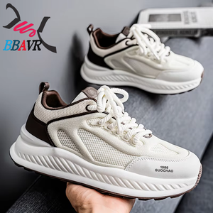Zapatos Casuales de Verano para Hombre, Nuevos, de Malla, Versátiles, de Alta Gama, para Adolescentes, Zapatos Deportivos con Suela Gruesa para Papá - Product Image 1