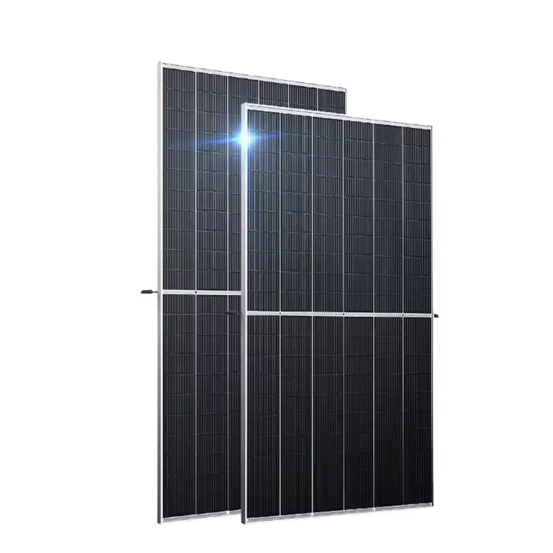 182 bifacial 550W venta al por mayor residencial energía solar completa paneles solares fotovoltaicos de alto voltaje para la venta