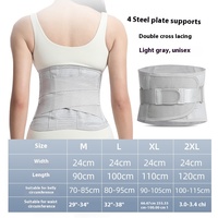 Cinturón de soporte de cintura delgada transpirable Entrenador de fitness deportivo de neopreno con protección fija flexible Suministro directo de fábrica