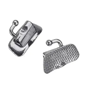 Kit de tubes buccaux <span class=keywords><strong>pour</strong></span> orthodontie, premiers tubes molaires, 4 pièces, <span class=keywords><strong>appareil</strong></span> orthodontique collable <span class=keywords><strong>pour</strong></span> molaires Roth/MBT 022 - Product Image 1