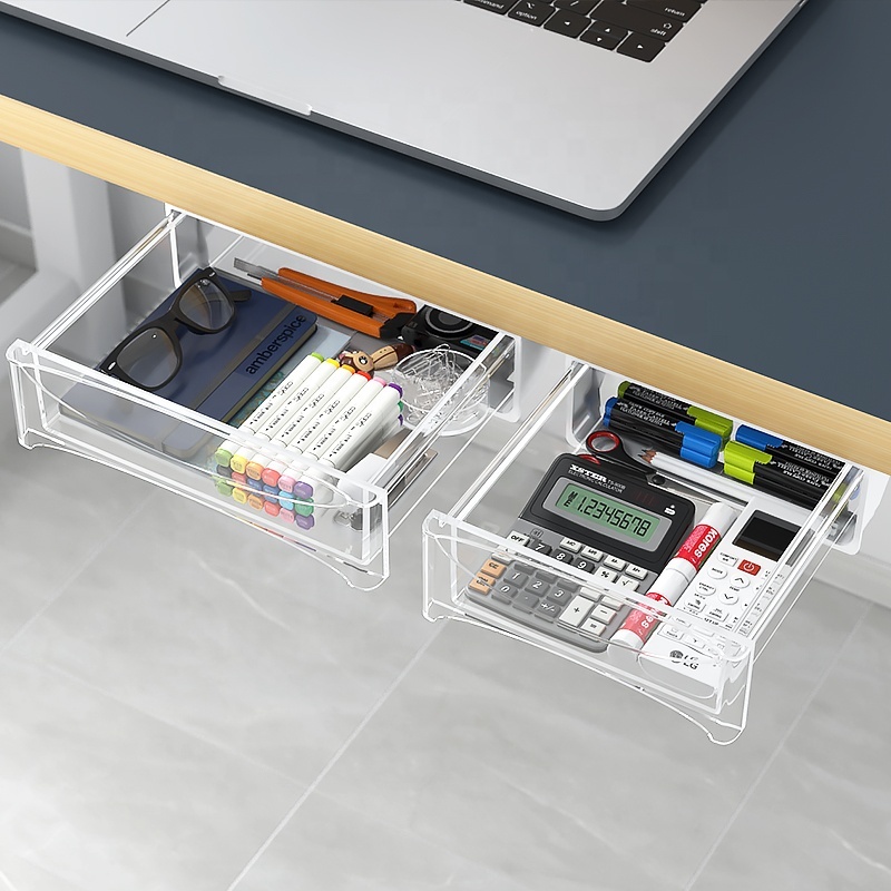Hidden Self Adhesive Drawer Office Organizer