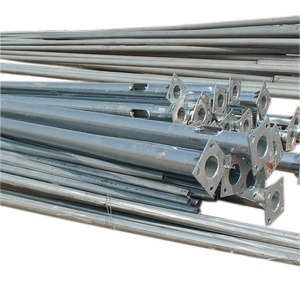 Poteaux d'éclairage <span class=keywords><strong>solaire</strong></span> coniques polygonaux en acier <span class=keywords><strong>pour</strong></span> extérieur et <span class=keywords><strong>jardin</strong></span>, garantie 2 ans - Offre Spéciale - Product Image 1