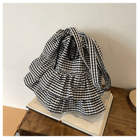 Sac à bandoulière multicolore tendance 2025 pour filles, sac en toile rayé résistant à l'eau pour femmes, sacs de marque de luxe pour femmes