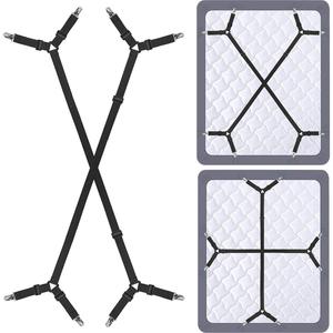 Sangles de maintien pour draps, attaches réglables pour draps, clips de fixation pour draps, gardent les draps en place - Product Image 1