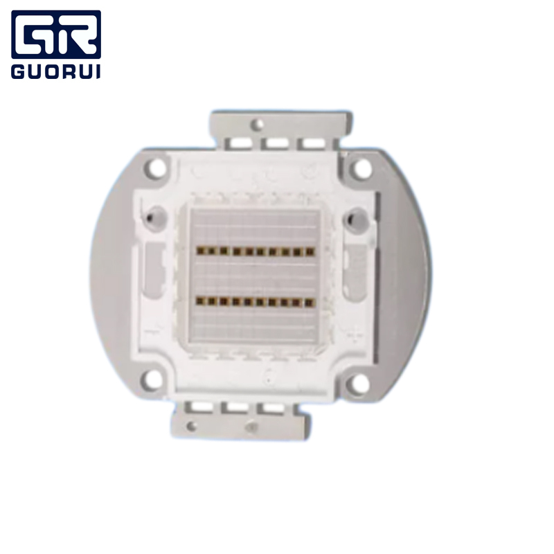 High Optical Power 30W 405nm UV LED with DC 24V Input and 2-Year Warranty