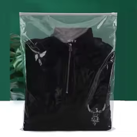 Sacs à vêtements givrés écologiques CPE UniOne, directement de l'usine, personnalisables avec logo, pochettes d'emballage en plastique pour vêtements, vente en gros