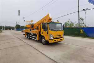 Camion nacelle élévatrice télescopique 22m pour la maintenance des éclairages publics municipaux - Product Image 5
